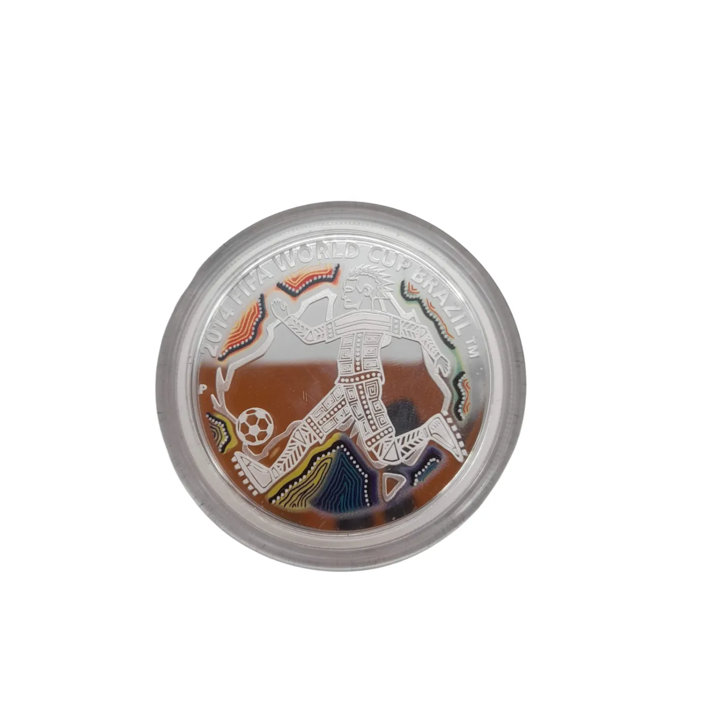 Perth Mint 2014 FIFA World Cup 50c Silver Coin (WL)