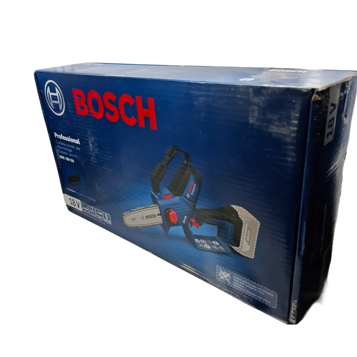BOSCH GKE 18V-20 Cordless Pruner Saw In Box (WR 1410157)