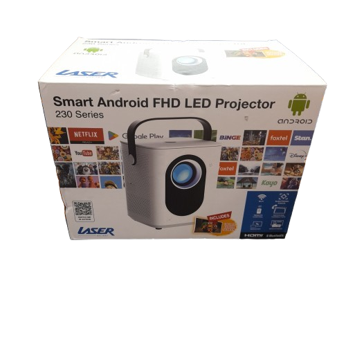 Laser Cube Android Projector White 230 Series (LN)