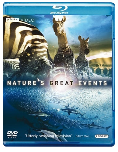 Natures Great Events Blu Ray Good Condition (CP)