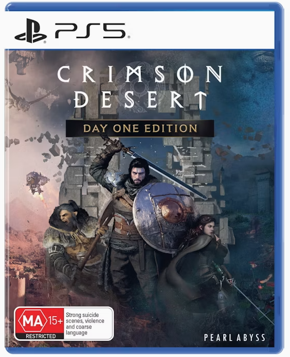 Crimson Desert Day One Edition PS5 Game, Excellent USED Condition, DLC Not Guaranteed (MR 1429318)