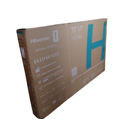 Hisense 75 Inch U7 Mini-LED 4K Smart TV 75U7SAU (Pickup Only)  ( NEW IN BOX ) ( LE )