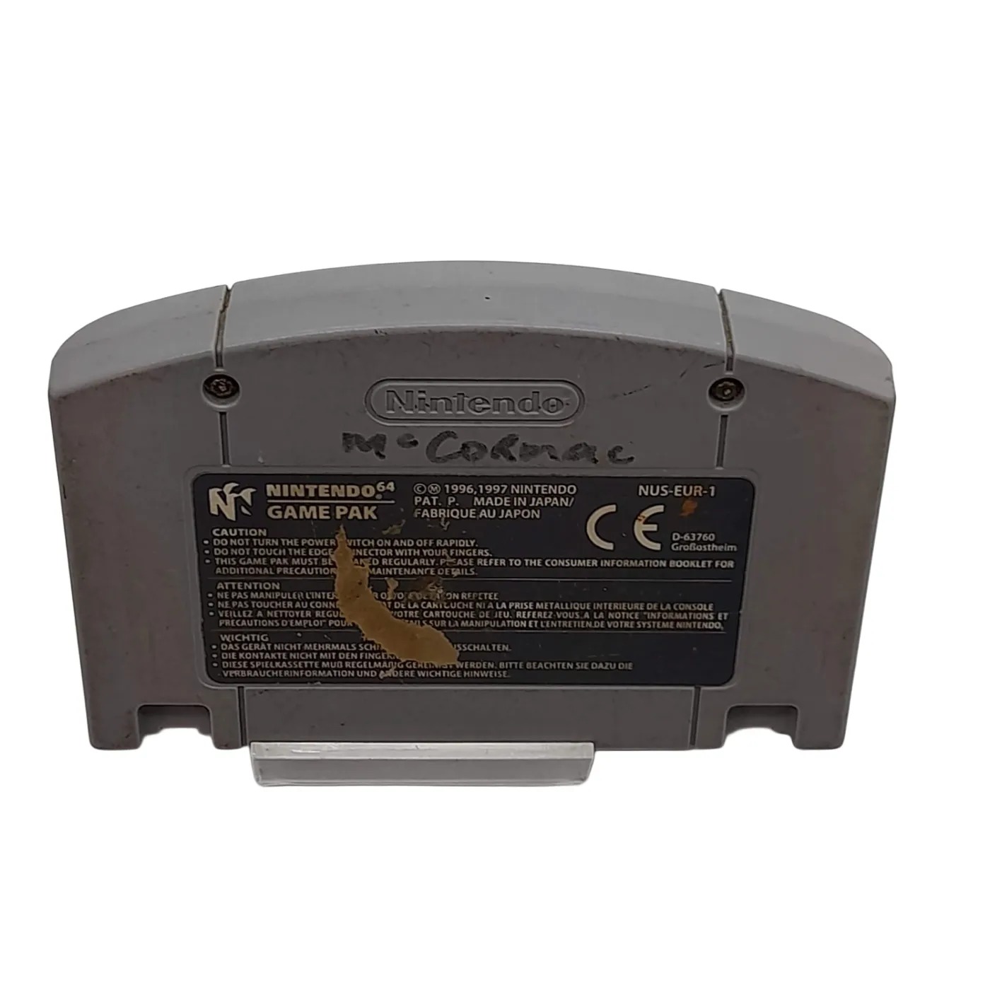 Nintendo 64 GoldenEye 007 Game Cartridge (WL 1418558)
