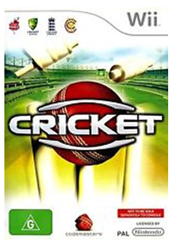 Cricket Nintendo Wii Game Good Condition With Manual (CP-1352297)