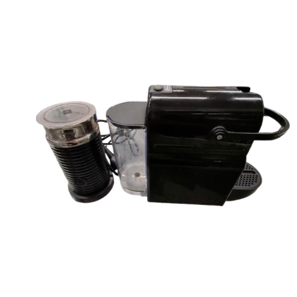 Nespresso DeLonghi EN80.BAE Inissia Coffee Machine with Aeroccino Black (JN) (Used)