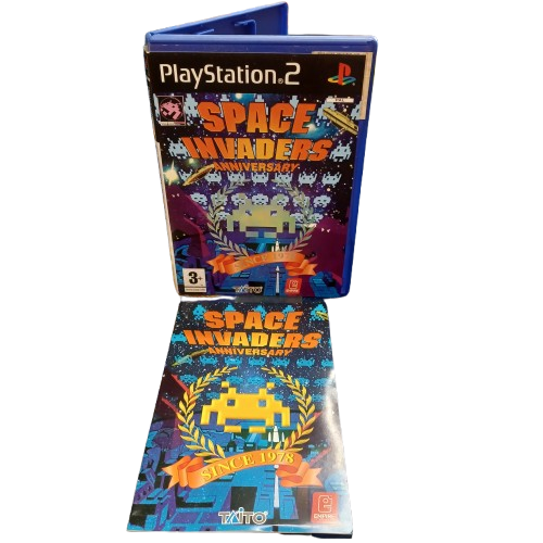 Space Invaders Anniversary PS2 Game (lel)