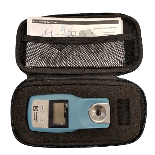 OPTI DIGITAL REFRACTOMETER With Carry Case And Manual