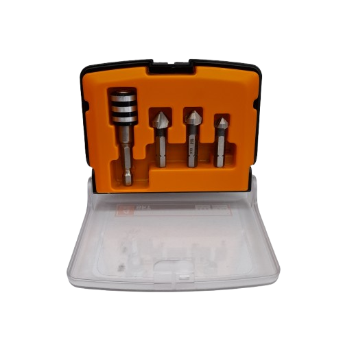 Frost Drill Bits 92503 B/Code:9312621925039 Orange 4Pce Set in Case (MR)
