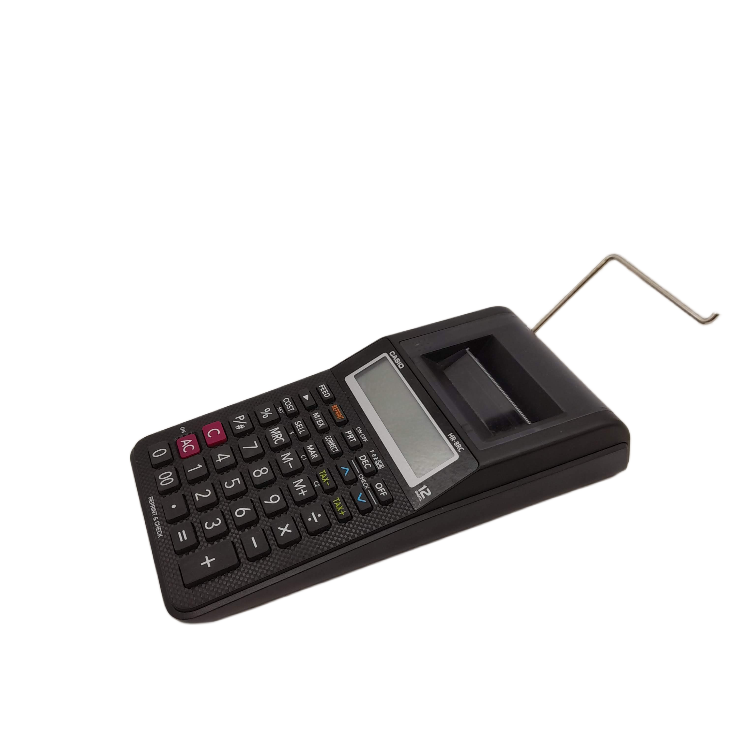 CASIO HR-8RC Printing Calculator Black/Grey (WR1401731)