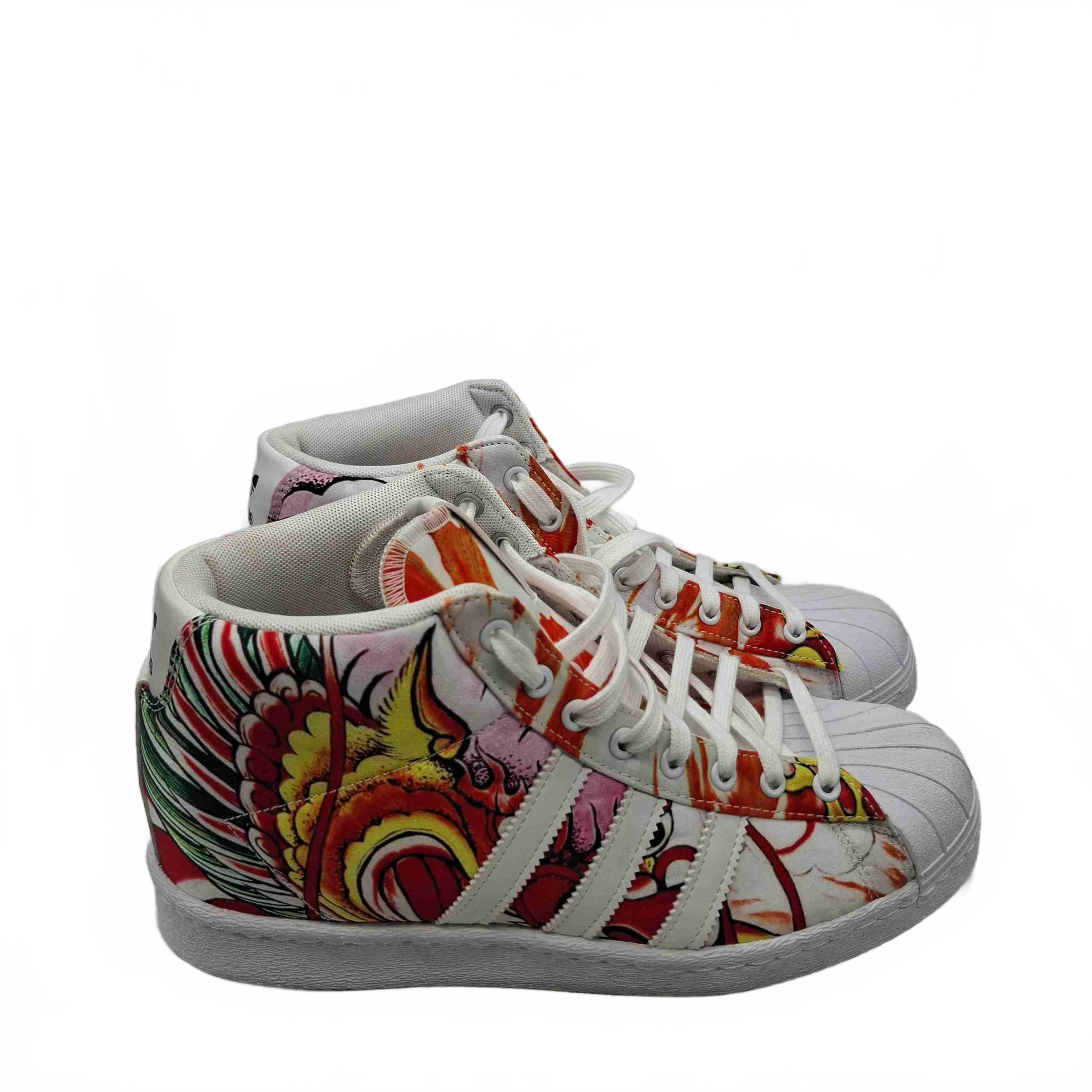 Adidas Originals Superstar Up X Rita Ora Dragon Tattoo Shoes – Size US 9 (WR 1435246)