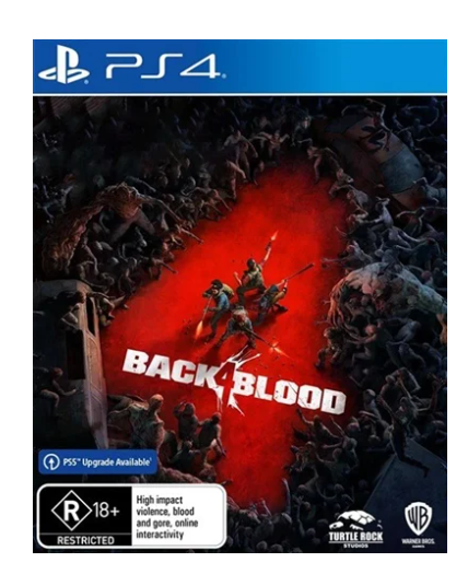 Sony PS4 Back4Blood – Good Condition With Manual