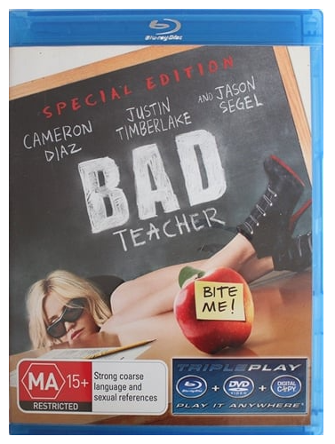Bad Teacher Blu Ray: Special Edition – Good Condition (CP-1236932)