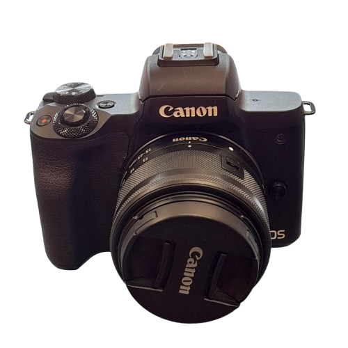 Cannon Camera EOS M50 With Case, 3 Batteries and 2 Chargers