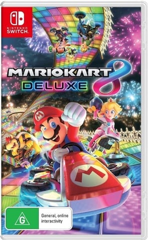 Nintendo Switch Game: Mario Kart 8 Deluxe Cartridge Only (WR 1362676)