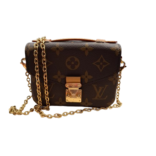 Louis Vuitton Monogram Canvas Micro Métis Bag With Entrupy Certificate (JN)