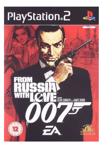 From Russia With Love 007 Playstation 2 Game – Accetable With Manual