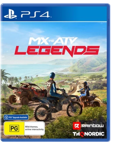 Sony Playstation 4 MX VS ATV Legends, Excellent Condition, With Case No Manual (CP 1343031)