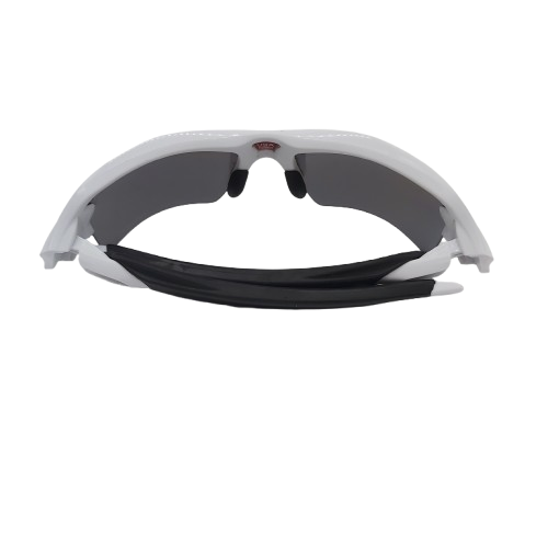 Unisex Oakley Flak 2.0 XL (Small) 3P White Frames Prizm Black Lens , Light Scratches On Lens (NA)