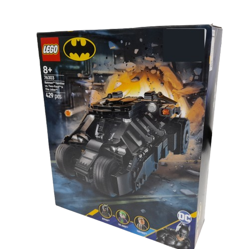 Lego 76303 Super Heroes DC Batman Tumbler vs. Two-Face and The Joker Like New In Box