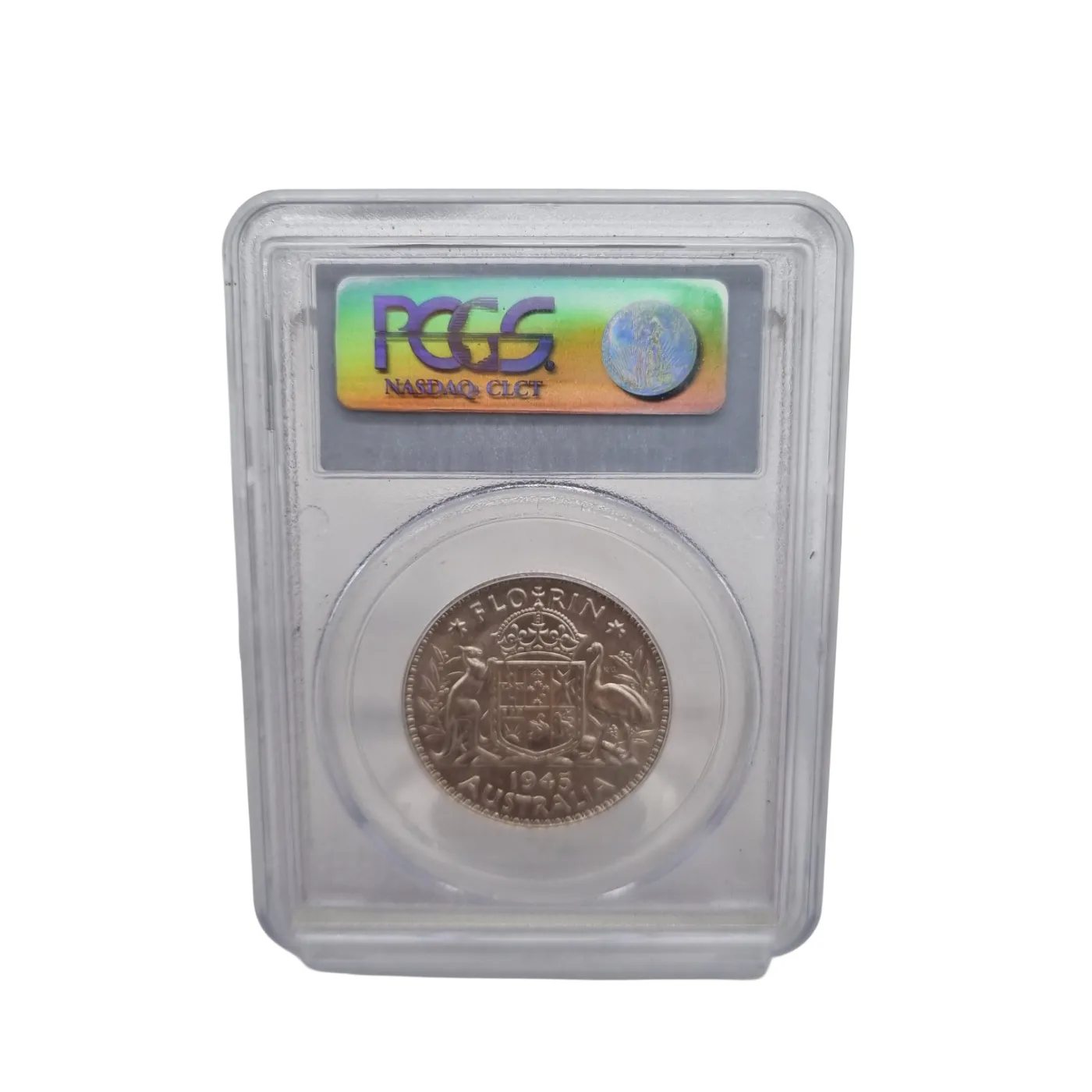 1945 Florin Coin – PCGS Graded MS62 (WR 1344493)