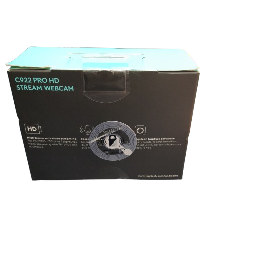 Logitech C922 Pro Stream Webcam Black (LN)