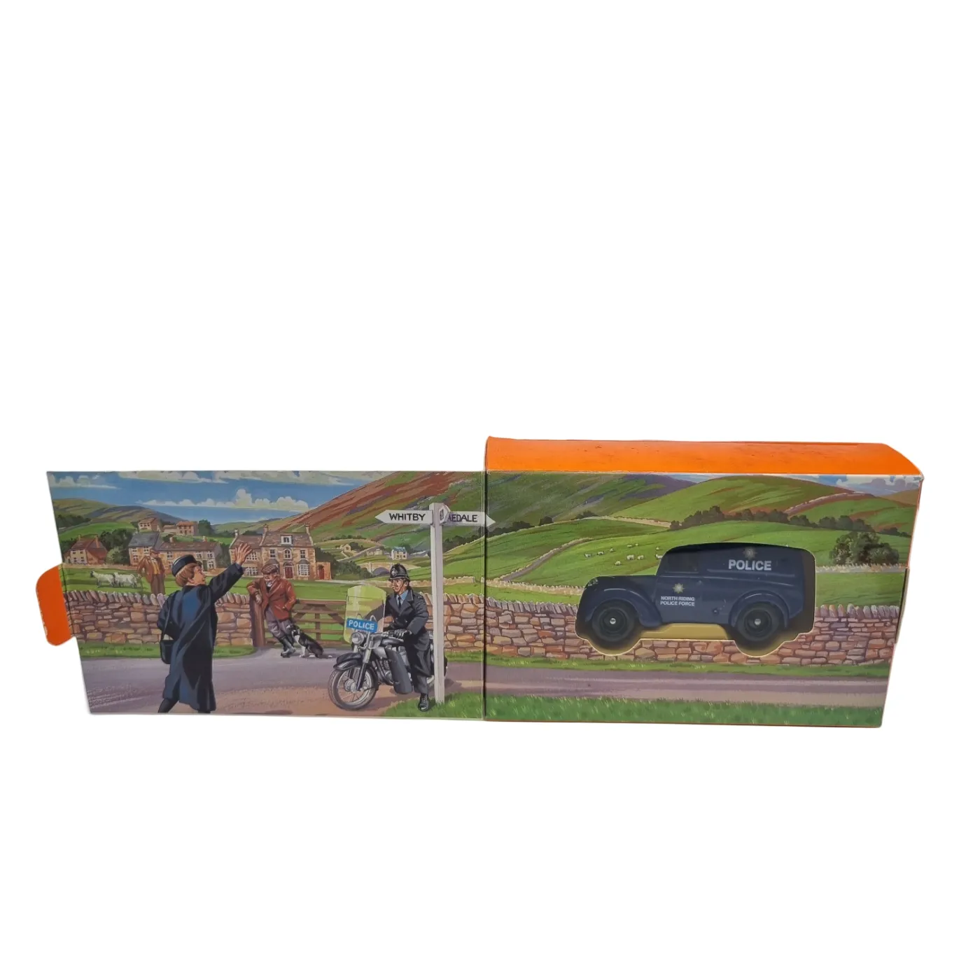 Yorkshire Tea and Heart B Police Car Model (WR)