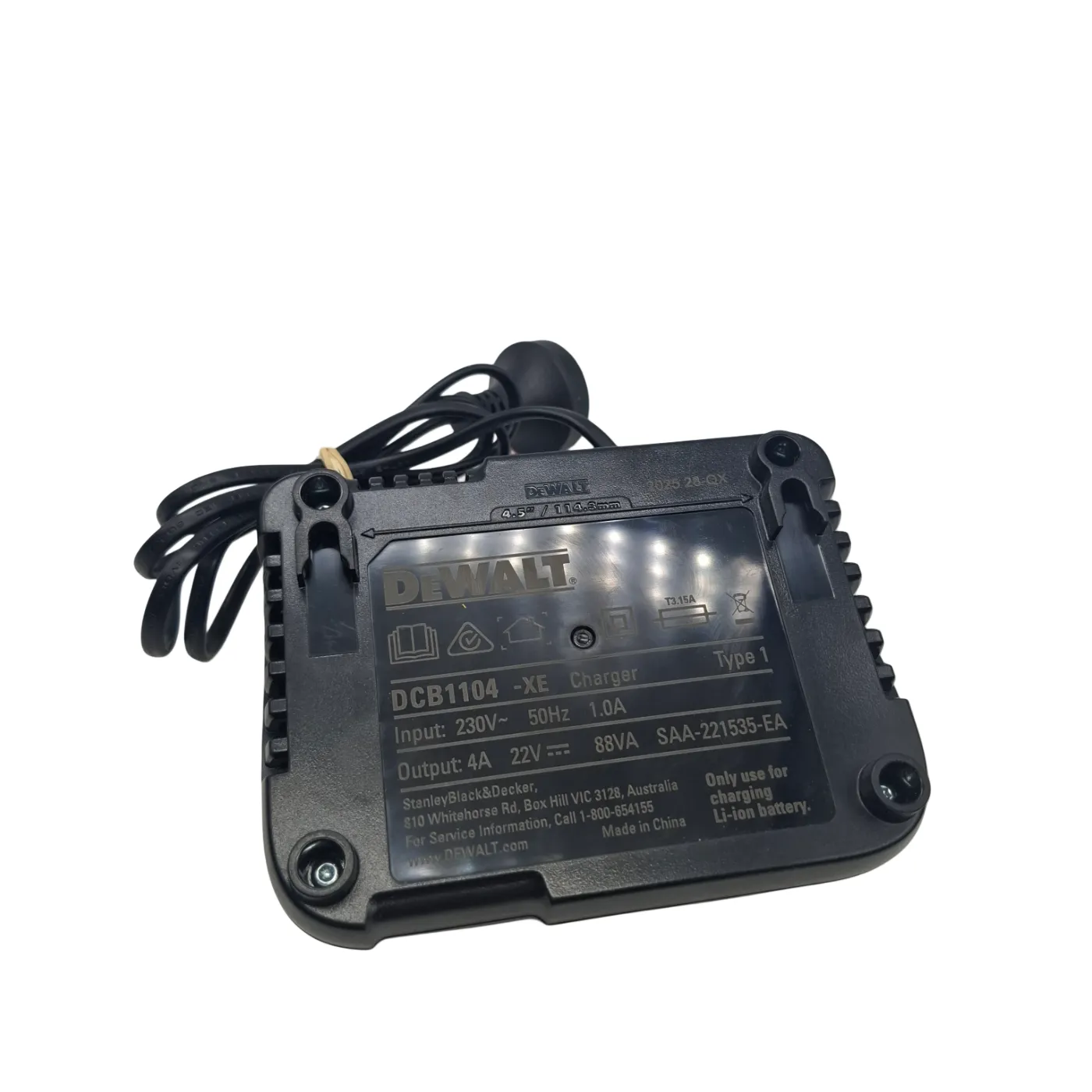 DeWalt Battery Charger DCB1104-XE Tested (WR)