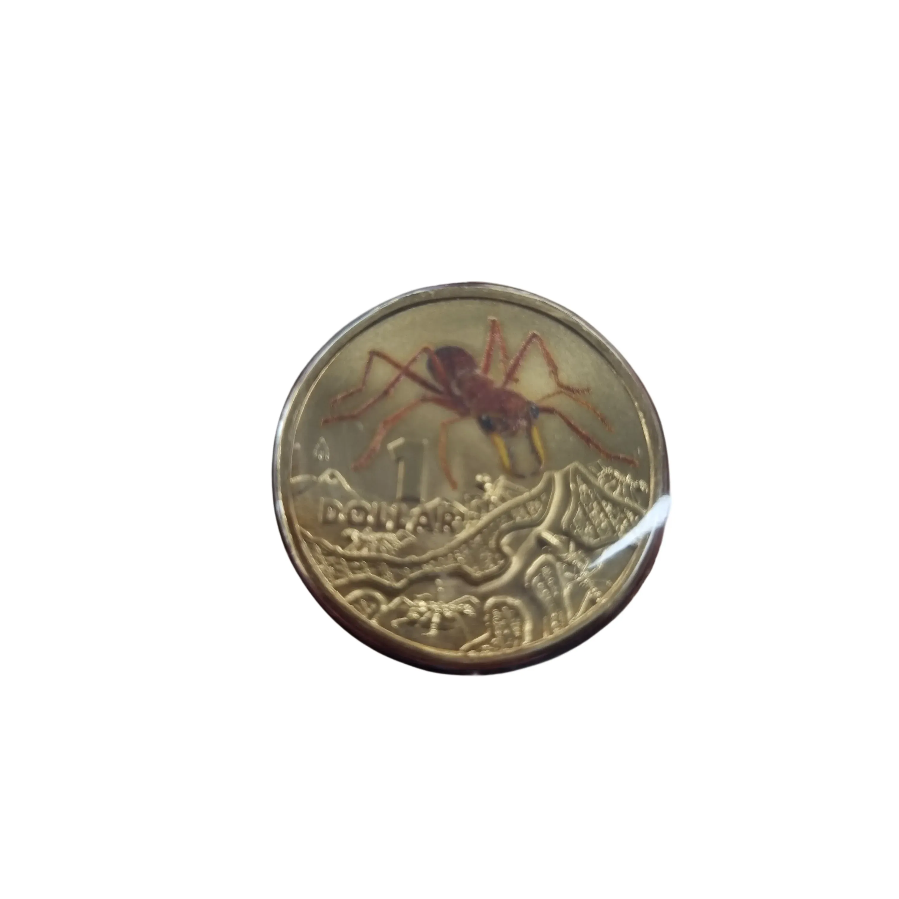 Royal Australian Mint: 2014 Things That Sting – Bull Ant $1 Coloured Uncirulated Coin