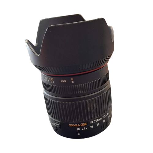 Sigma 18-200mm F3.5-6.3 DC Lens (GE)