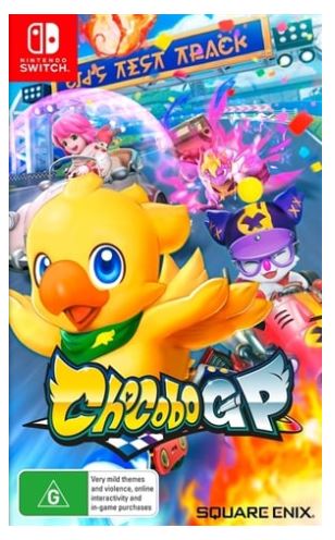 Nintendo Switch Chocobo GP, Very Good Condition, With Case