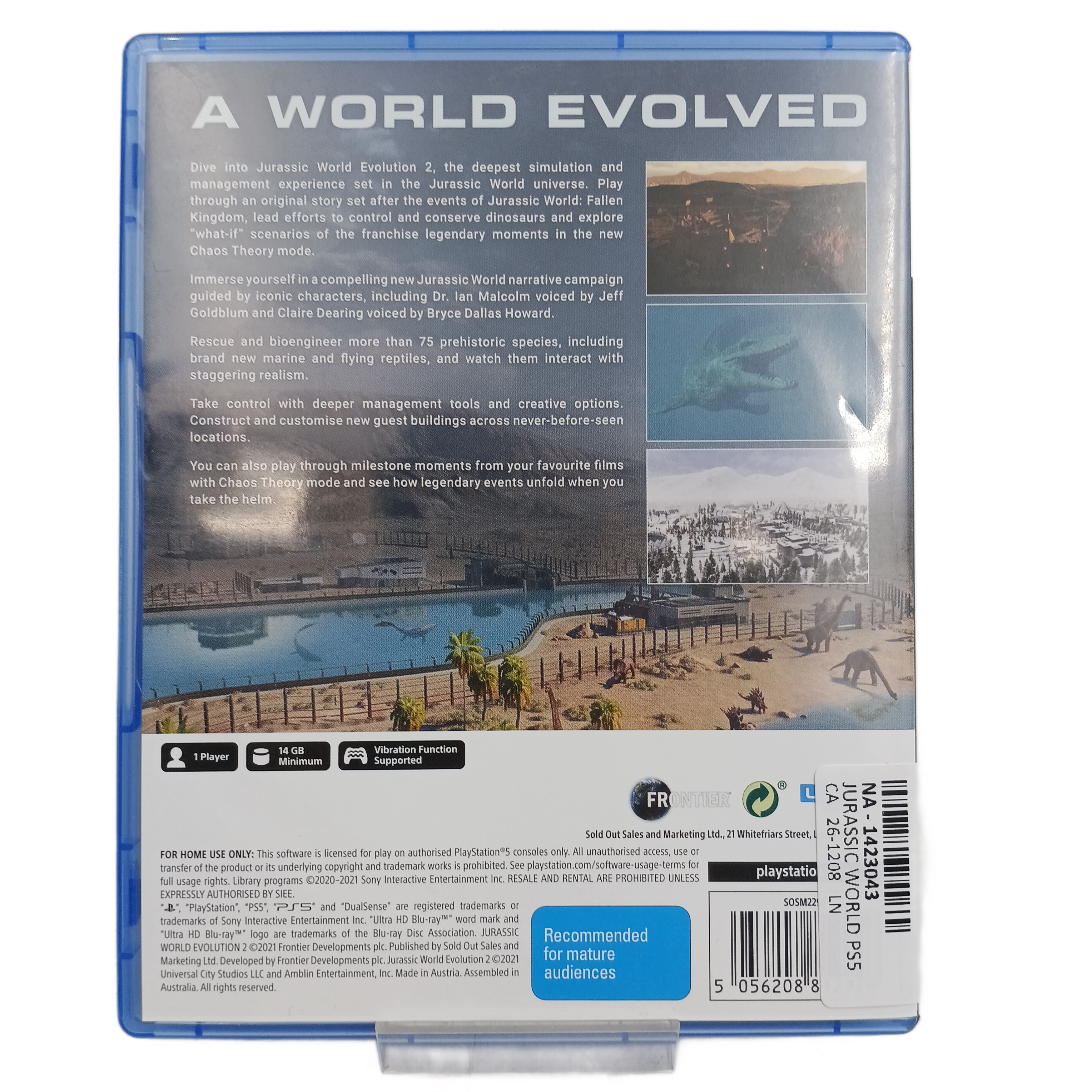 Jurassic World PS5 (NA-1423043)