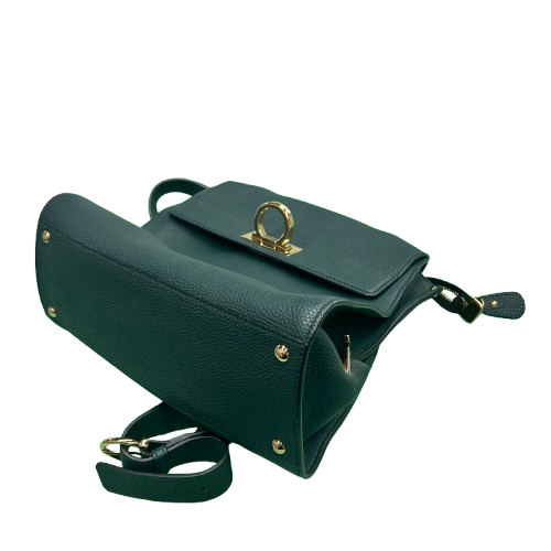 Salvatore Ferragamo Gancini Sofia Green Bag (MK)