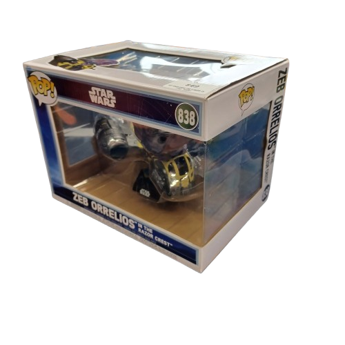 Funko Pop Figurine 838 Zeb Orrelios In The Razor Crest ( LE )
