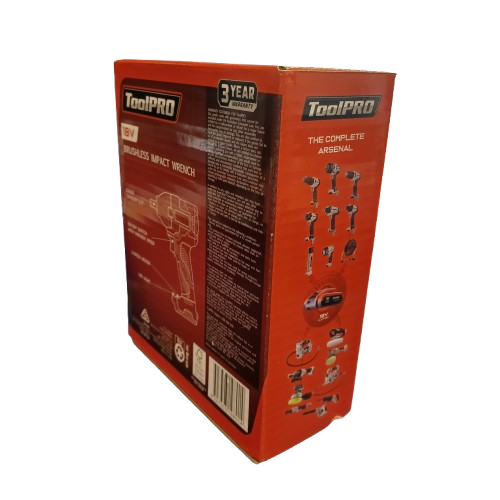ToolPro 18v Brushless Impact Wrench (lel)