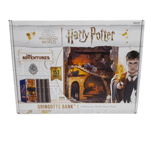 Tiny Adventures Harry Potter: Gringotts Bank Book Nook (LN)