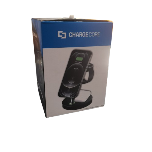 Laser 3-in-1 Wireless Charging Stand PW-3IN1BK-934 (MR)