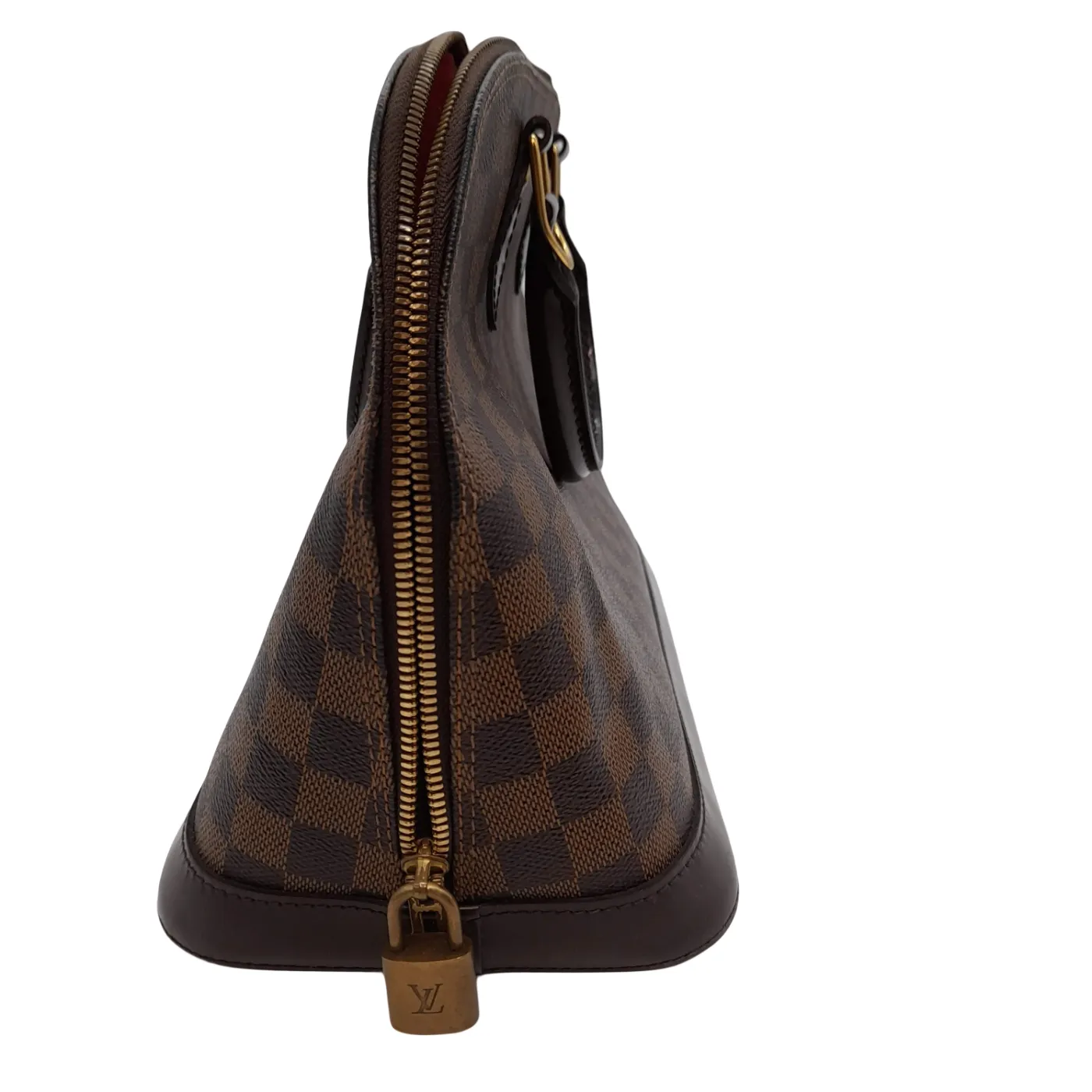Louis Vuitton Damier Ebene Canvas ALMA PM N53151 Handbag With Dustbag + Entrupy Certificate (1382916)