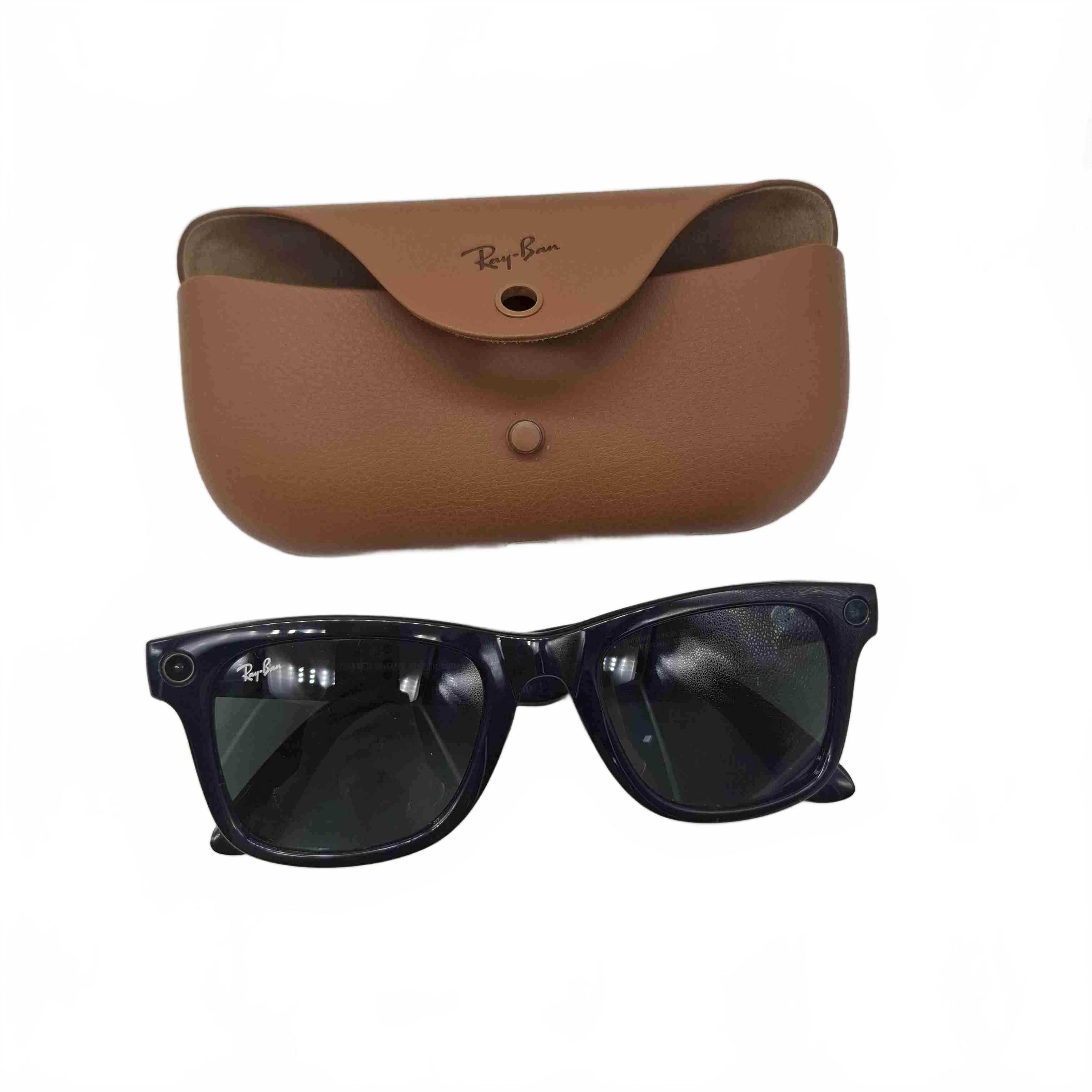 Ray-Ban RW4008 Wayfarer Gen 1 Meta Glasses + Box + Charging Case (WR 1433876)