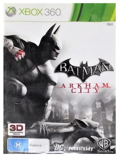 Batman Arkham City Xbox 360 Good Condition With Manual (GE)