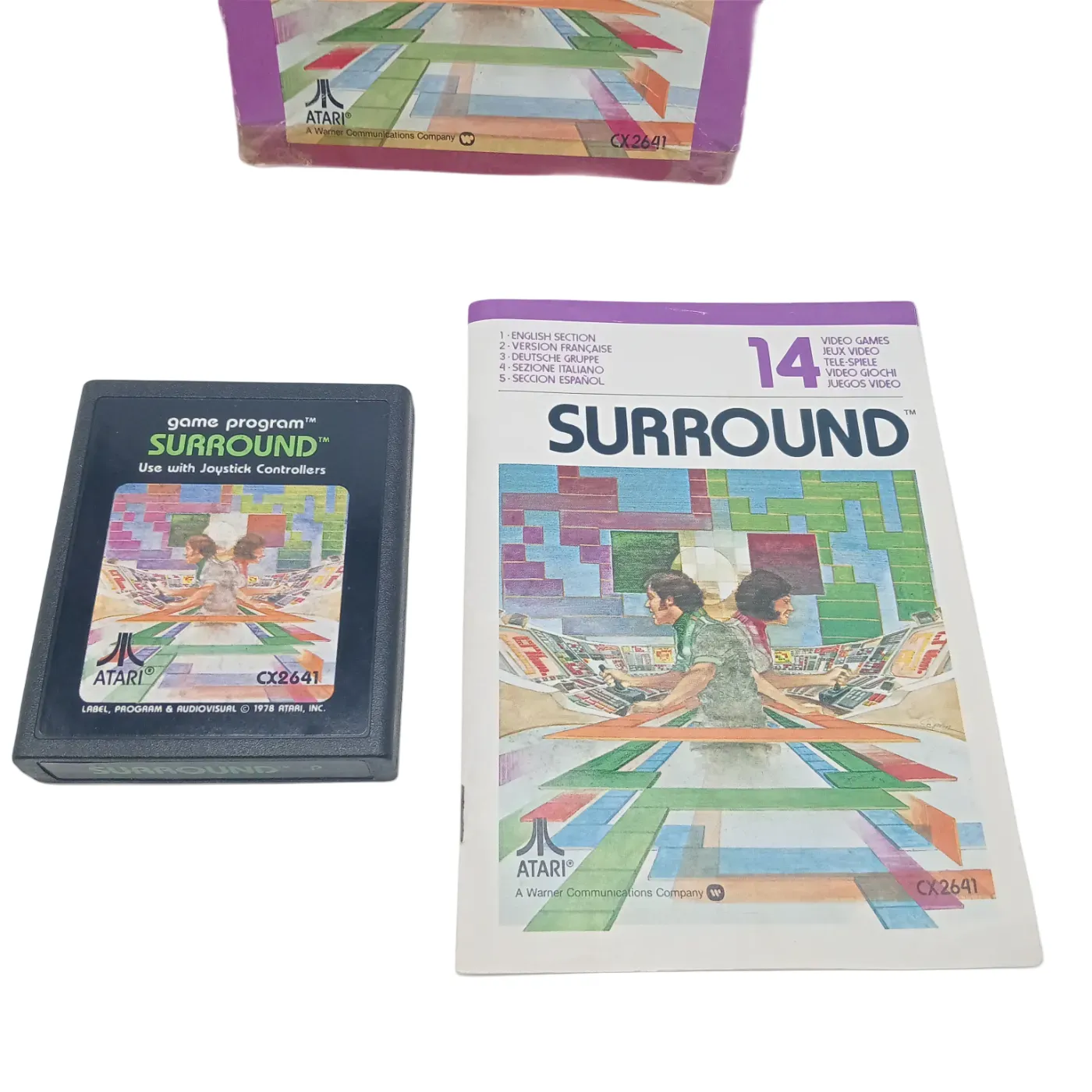Atari 2600 Game in Box: Surround (WR 1396211)