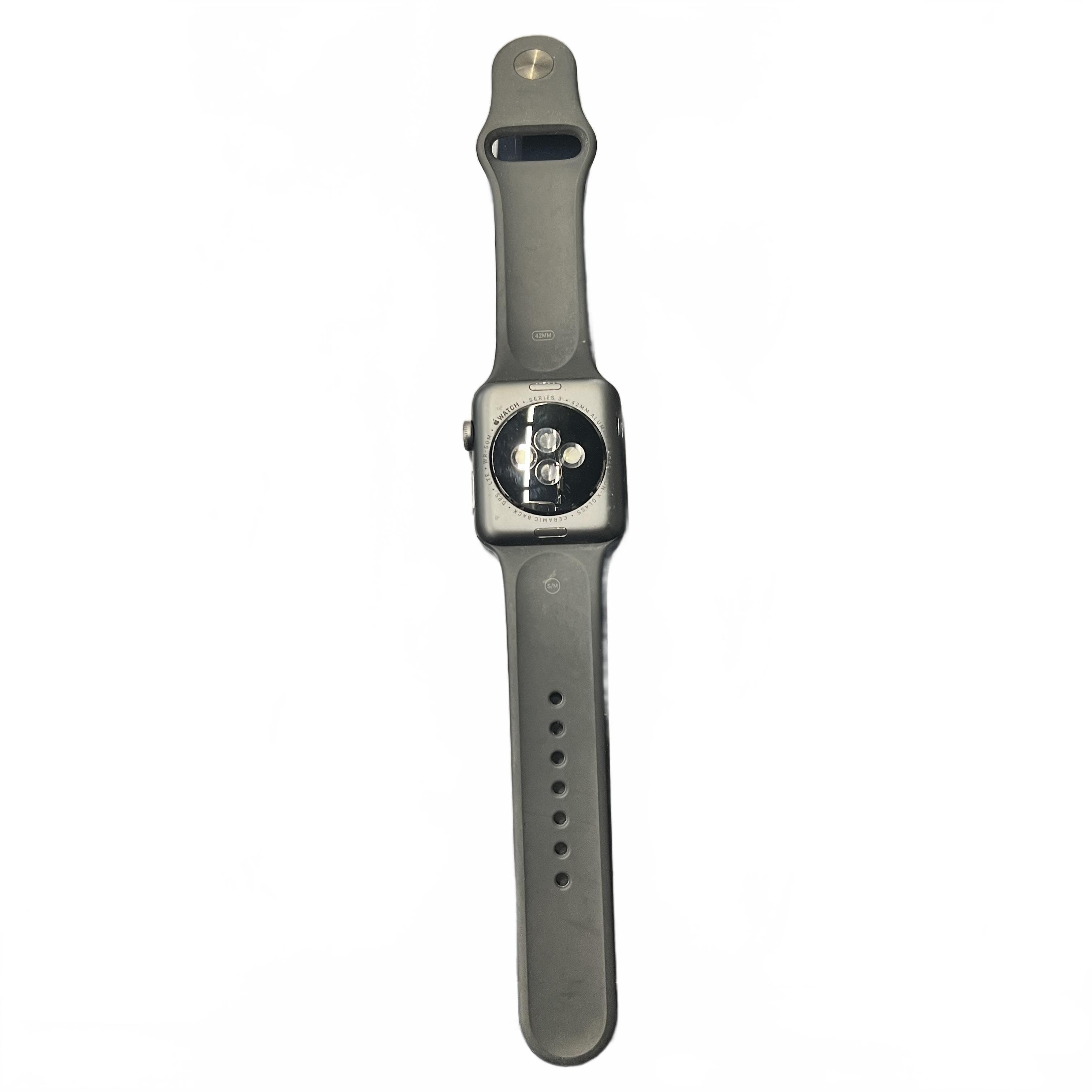 Apple Smart Watch Series 3 Plastic Band Black 42mm (MK)