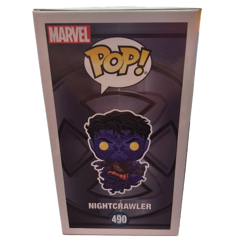 Funko Pop! Vinyl Marvel #490 Nightcrawler 2020 Summer Convention, Excellent Condition, With Box