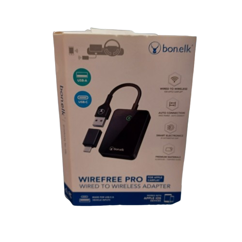 Bon.elk Wirefree Pro, For Apple Car Play Wired To Wireless Adapter ( LE )