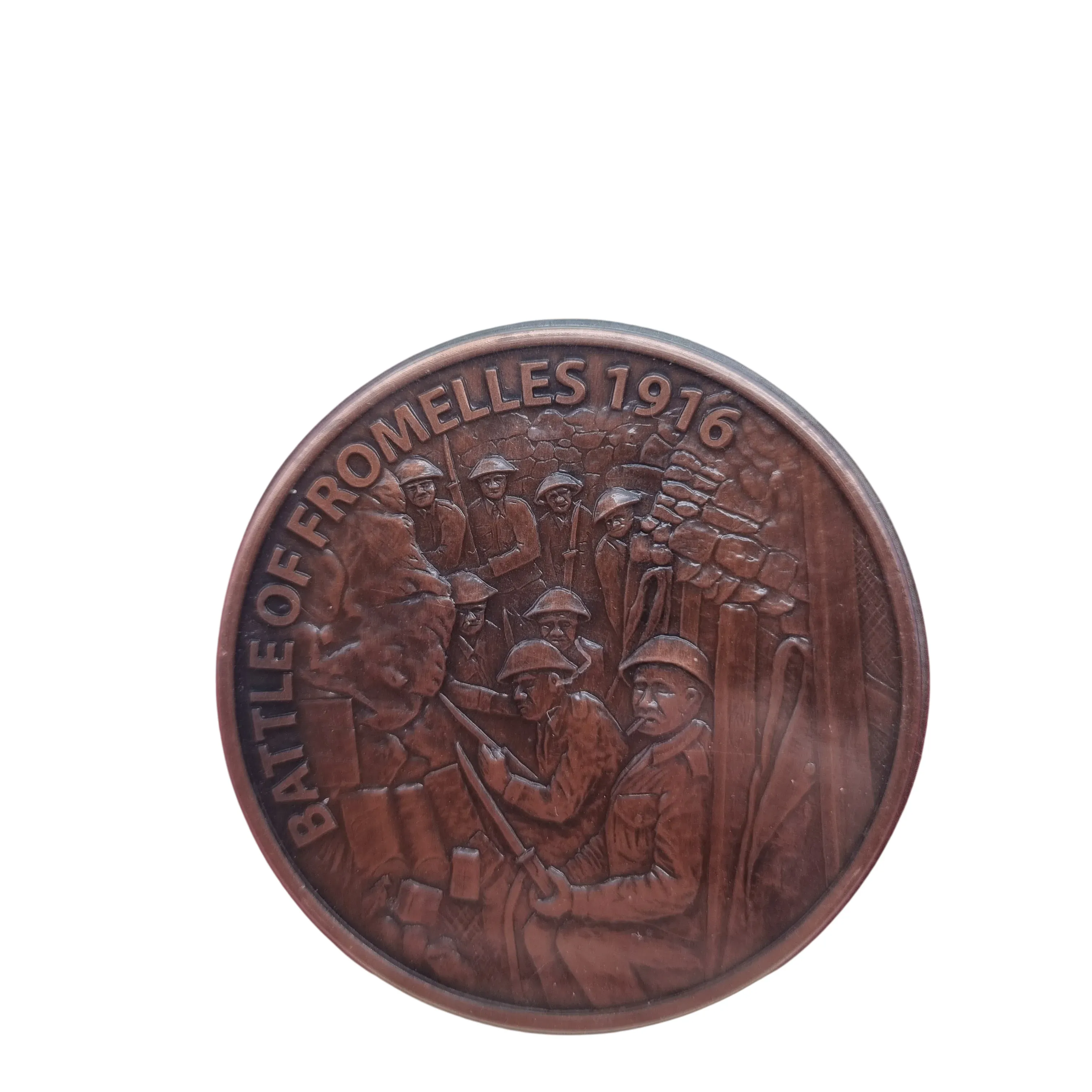 Australia 2016 Battle of Fromelles Medallion Limited Edition # 1448/2000