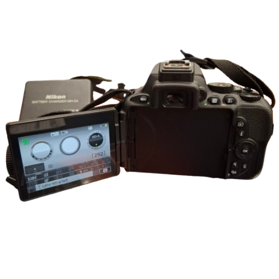 Nikon D5600 DSLR Camera With 18-55mm Lens Black (JN) (Used)