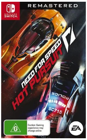 Need For Spped Hot Pursuit remastered Nintendo Switch Game Good Condition ** Cartridge Only **