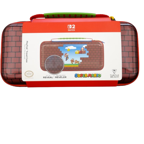 Turtle Beach PlayTrek Travel Case Super Mario Nintendo Switch OOAC0033 (LN)