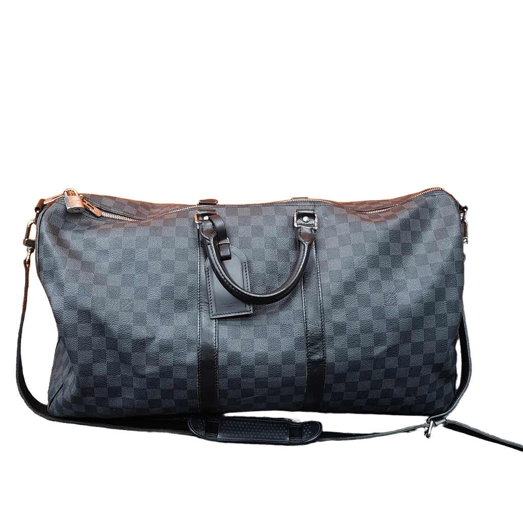 Louis Vuitton Damier Graphite Canvas Bag With Entrupy Authentication Certificate (MR)