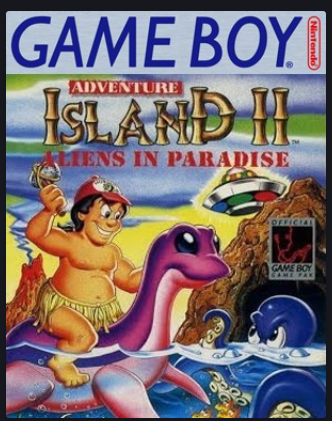 Adventure Island 2 Aliens In Paradise Nintendo Gameboy Cartridge – Good Condition (CP-1355504)