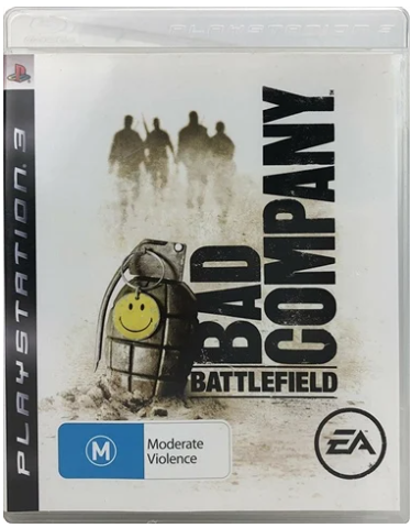 Bad Company Battlefield Playstation 3 No Manual Good Condition